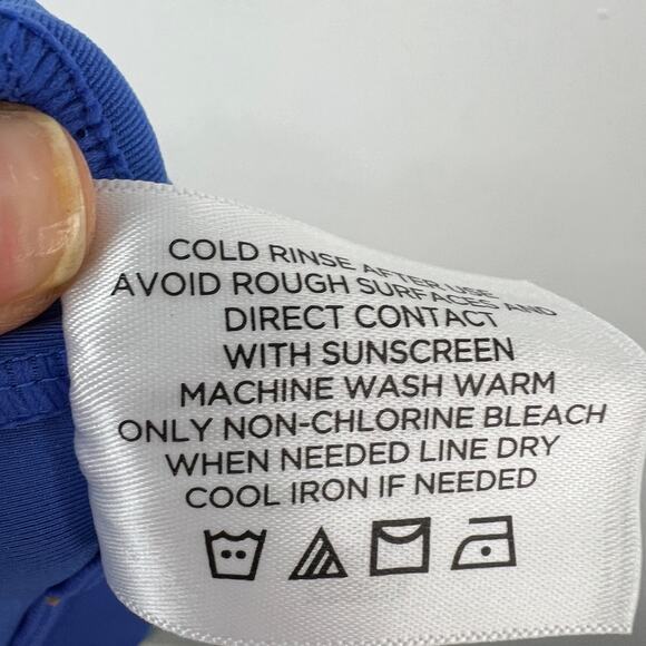 Coolibar Blue Youth Baby Wave Swim Tights Stretch 50 SPF Pull-On Size 6-12 NEW - Picture 8 of 8